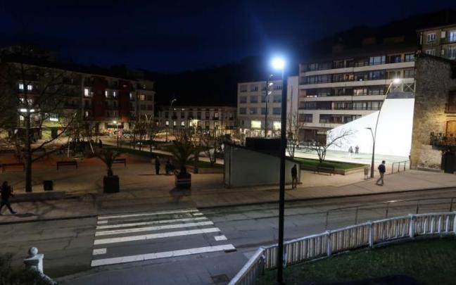 El parque Zelai Arizti de Zumarraga.