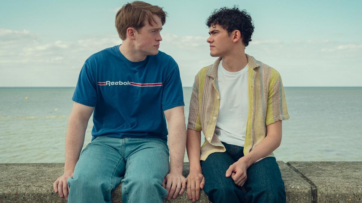 Kit Connor (Nick) y Joe Locke (Charlie), en una escena de ‘Heartstopper para siempre’