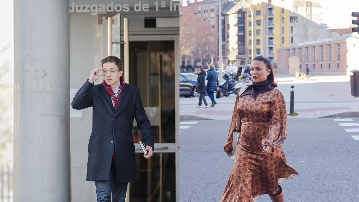 El exdiputado Íñigo Errejón y la actriz Elisa Mouliaá.