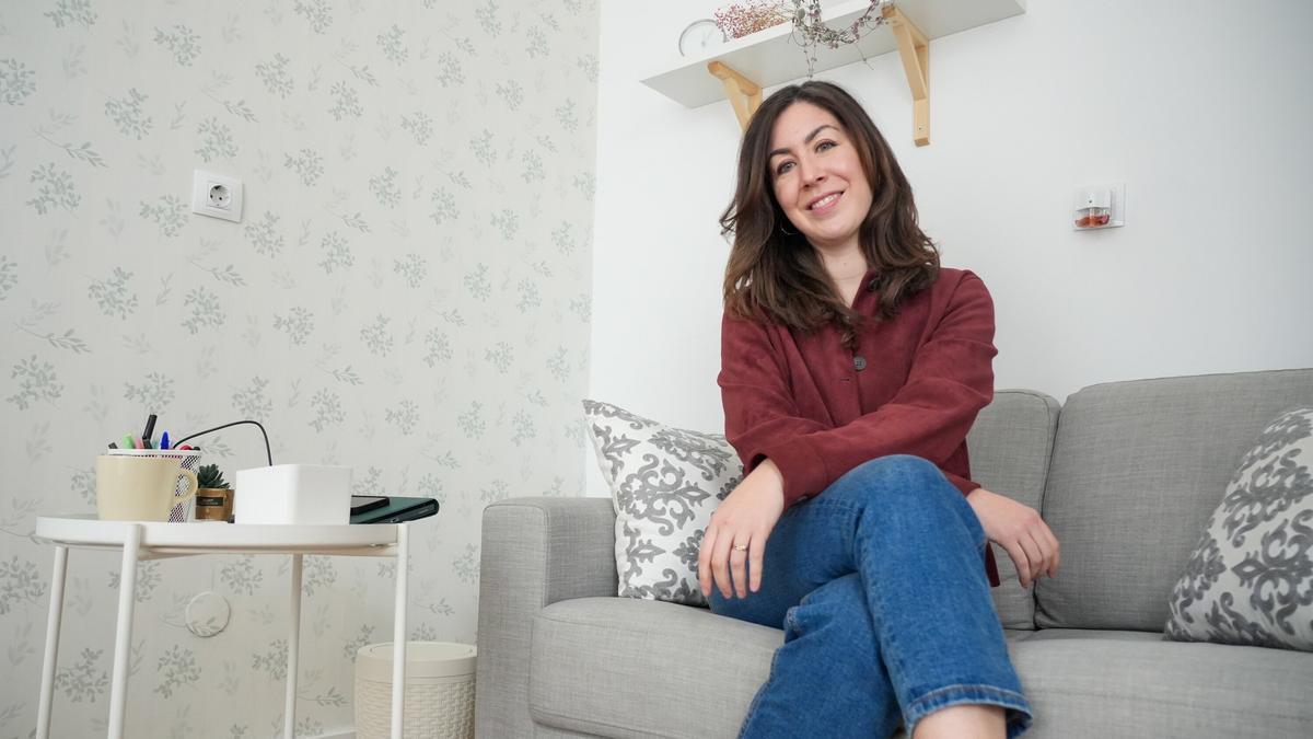 Marina Martínez es psicóloga sanitaria y colabora con la empresa Hegala Norte y el Ayuntamiento de Vitoria-Gasteiz en Maiteki.