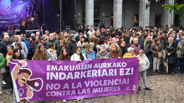 Concentración de este viernes en Orduña en contra de la violencia machista