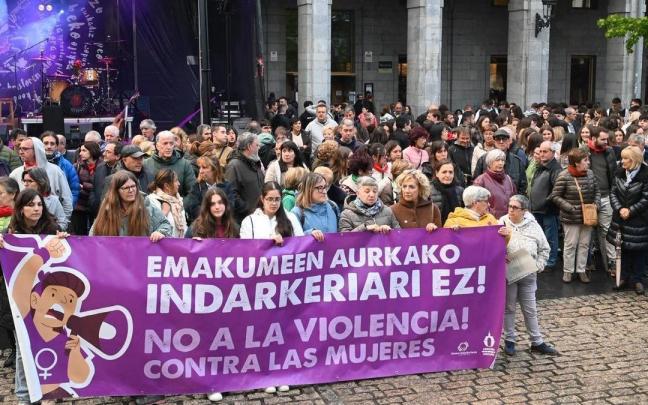 Concentración de este viernes en Orduña en contra de la violencia machista