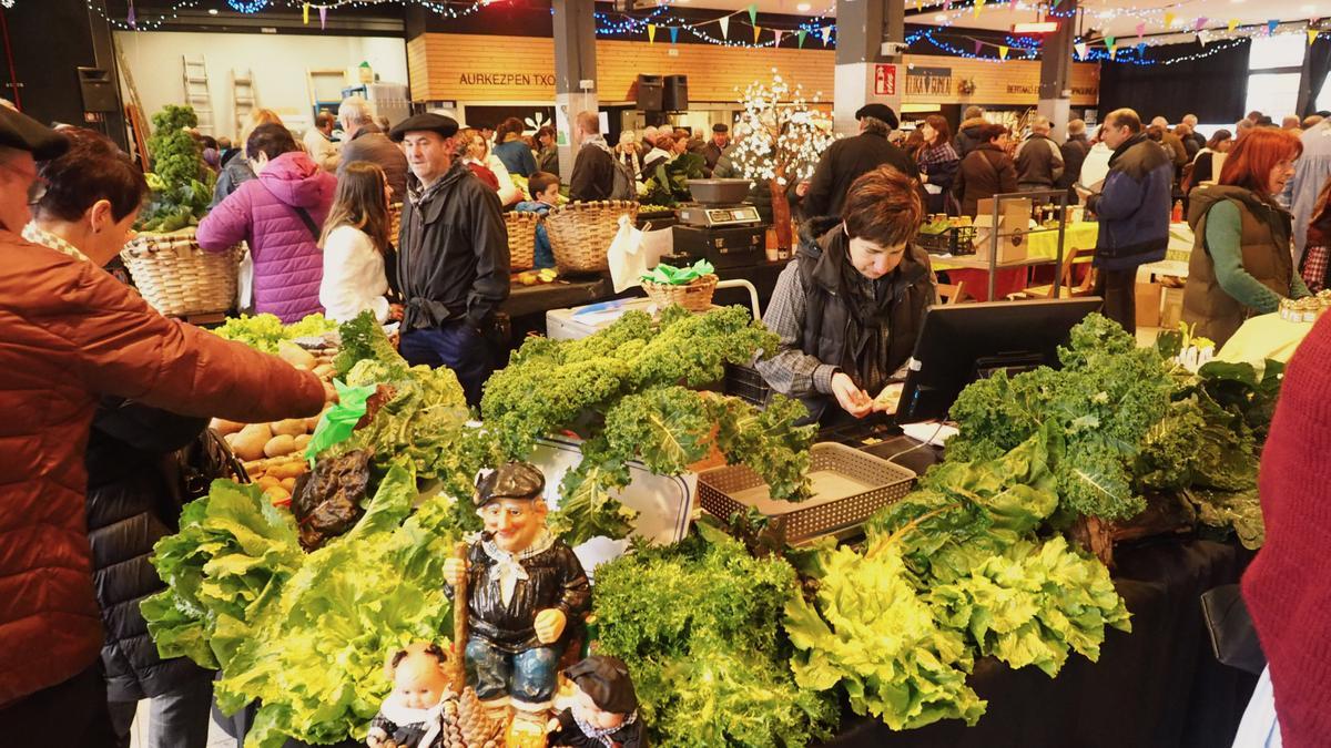 Lo mejor de los caseríos estará presente en el Mercado Especial de Otoño de la Azoka Plaza el domingo.