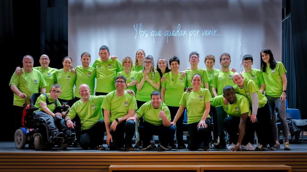 El equipo de balonmano adaptado, Popurrí Beti-Onak.