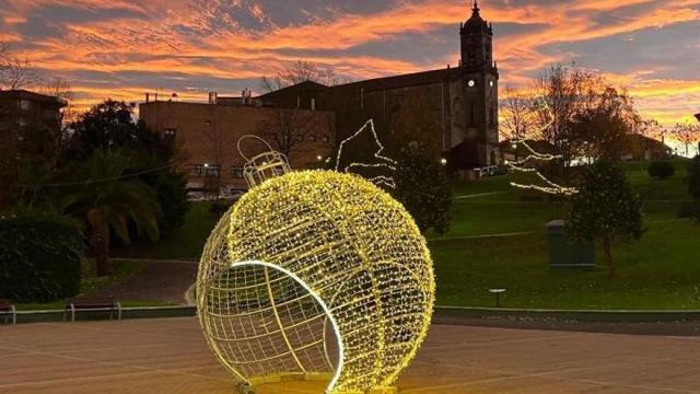 La decoración de Navidad es especialmente llamativa en el parque Ardanza