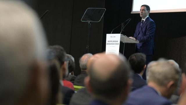 Encuentro con el lehendakari, Imanol Pradales, en Bilbao.