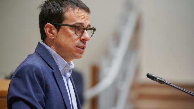 El portavoz de EH Bildu en el Parlamento Vasco, Pello Otxandiano.