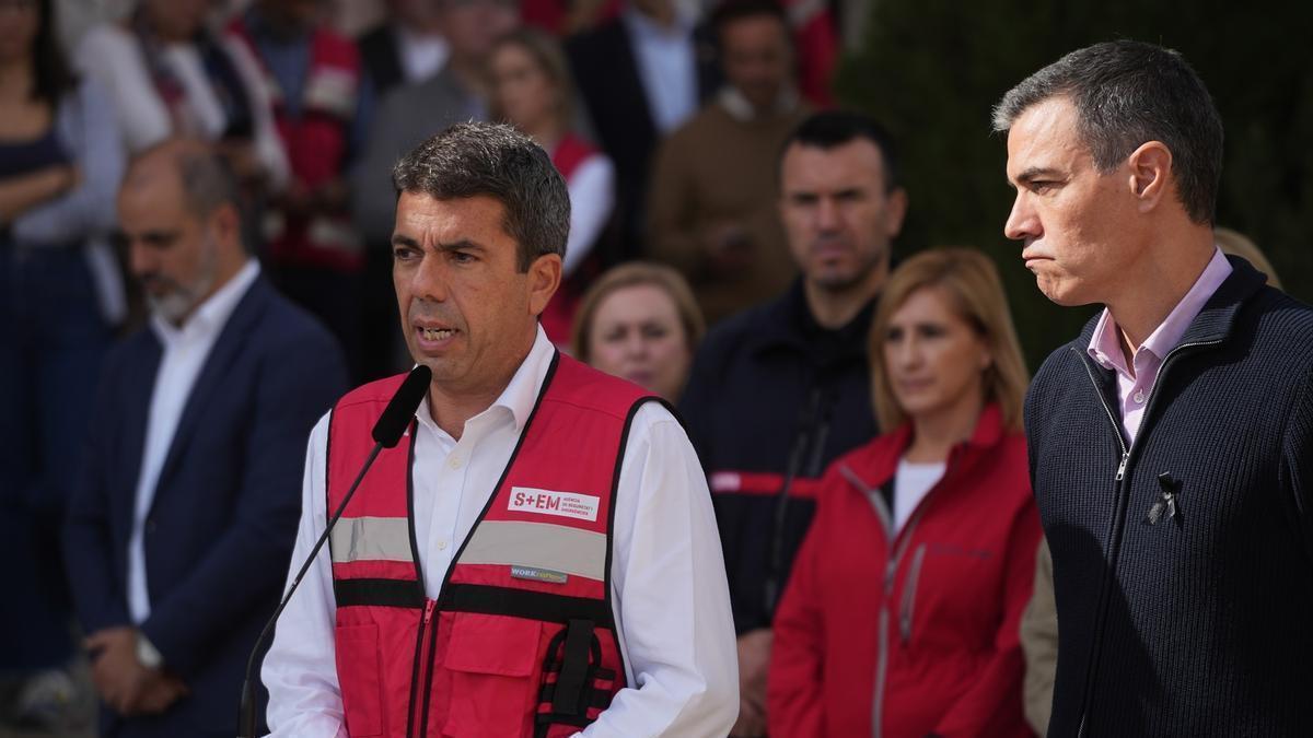 Presidente generalitat valenciana, Carlos Mazón interviene pide la incorporación del Ejército