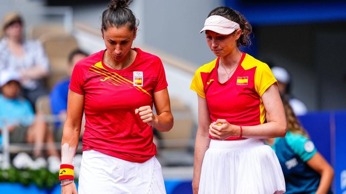 Cristina Bucsa y Sara Sorribes se cuelgan el bronce en París 2024