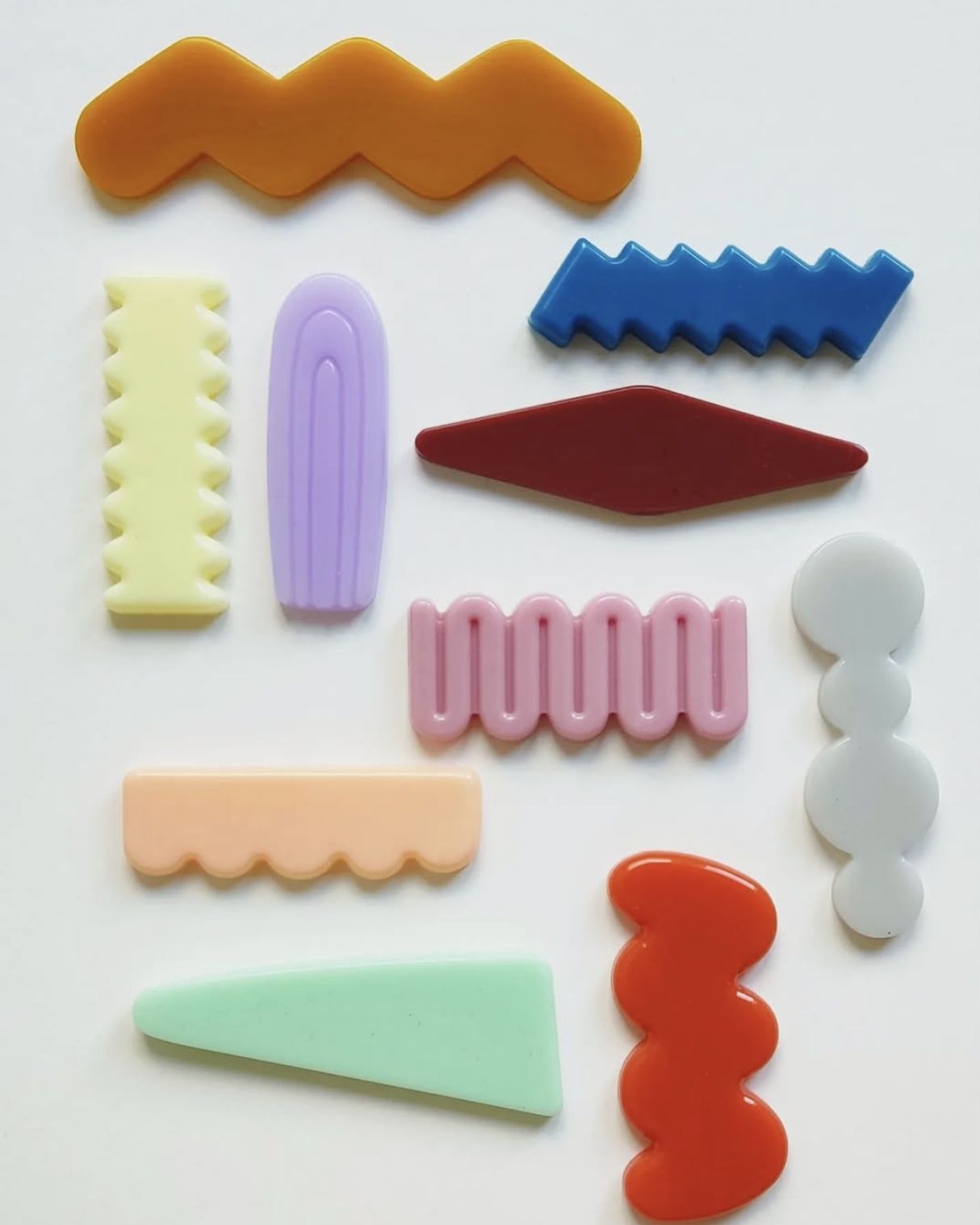 Los acccesorios de Minik son muy coloridos.