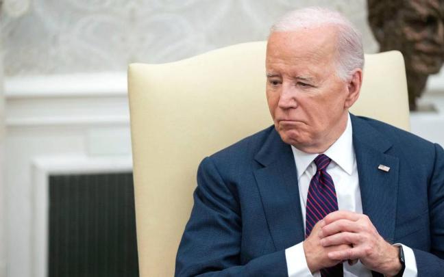 Imagen del presidente estadounidense Joe Biden.