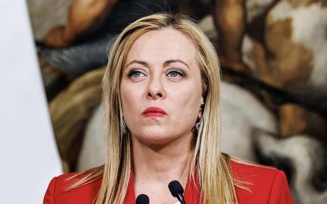 La primera ministra italiana, Giorgia Meloni.