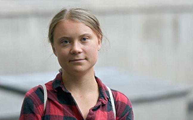 La activista sueca Greta Thunberg en una foto de archivo. La activista sueca Greta Thunberg en una foto de archivo.