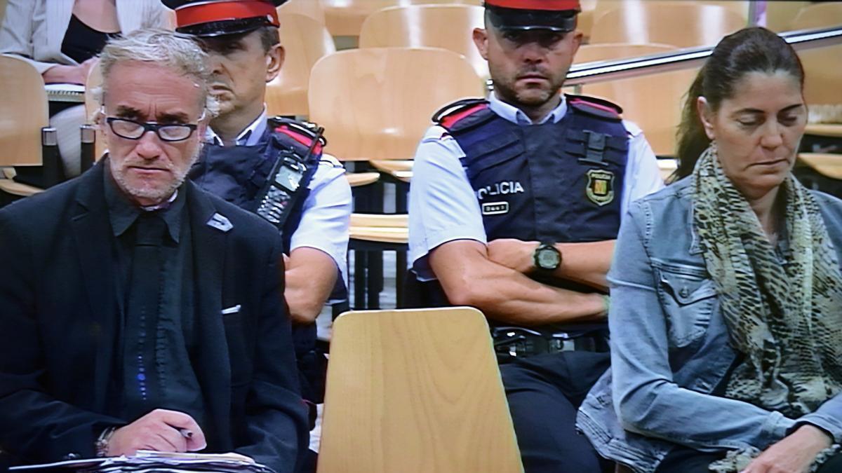 Fernando Blanco y Marga Garau, padres de la menor Nadia, en el juicio.