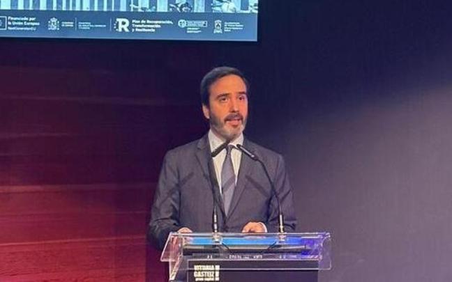 El consejero de Turismo, Comercio y Consumo, Javier Hurtado, en la XVII edición del Congreso Urban Commerce.