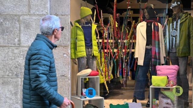 Un comercio en el Casco Viejo de Bilbao