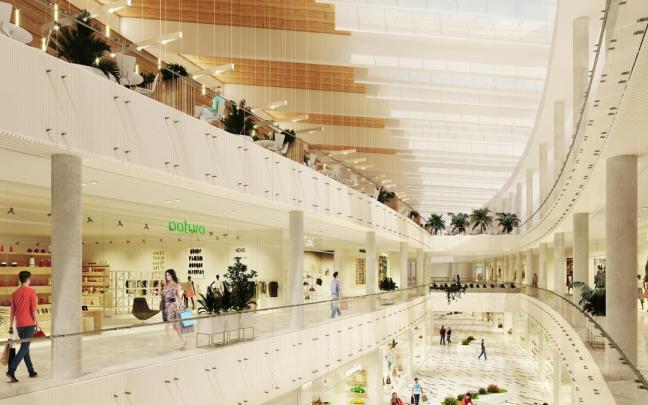 Render nuevo pasillo norte de El Boulevard