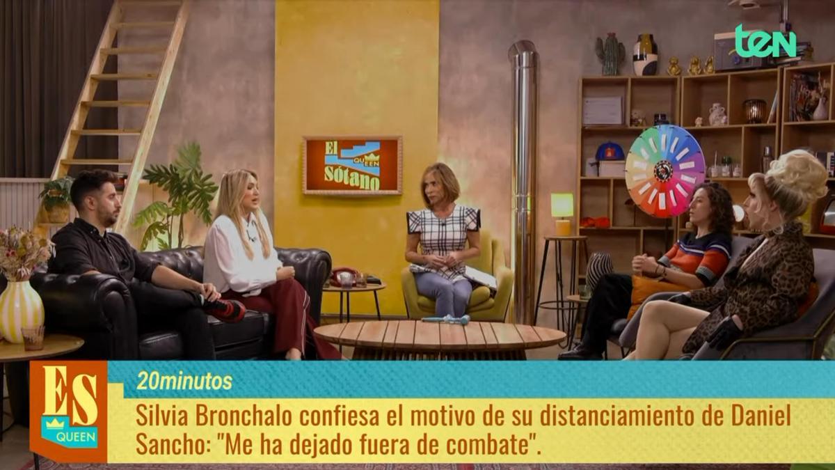 María Patiño ya está en plató.