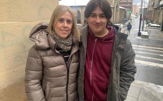 Ane Odriozola eta Ibai Olano.