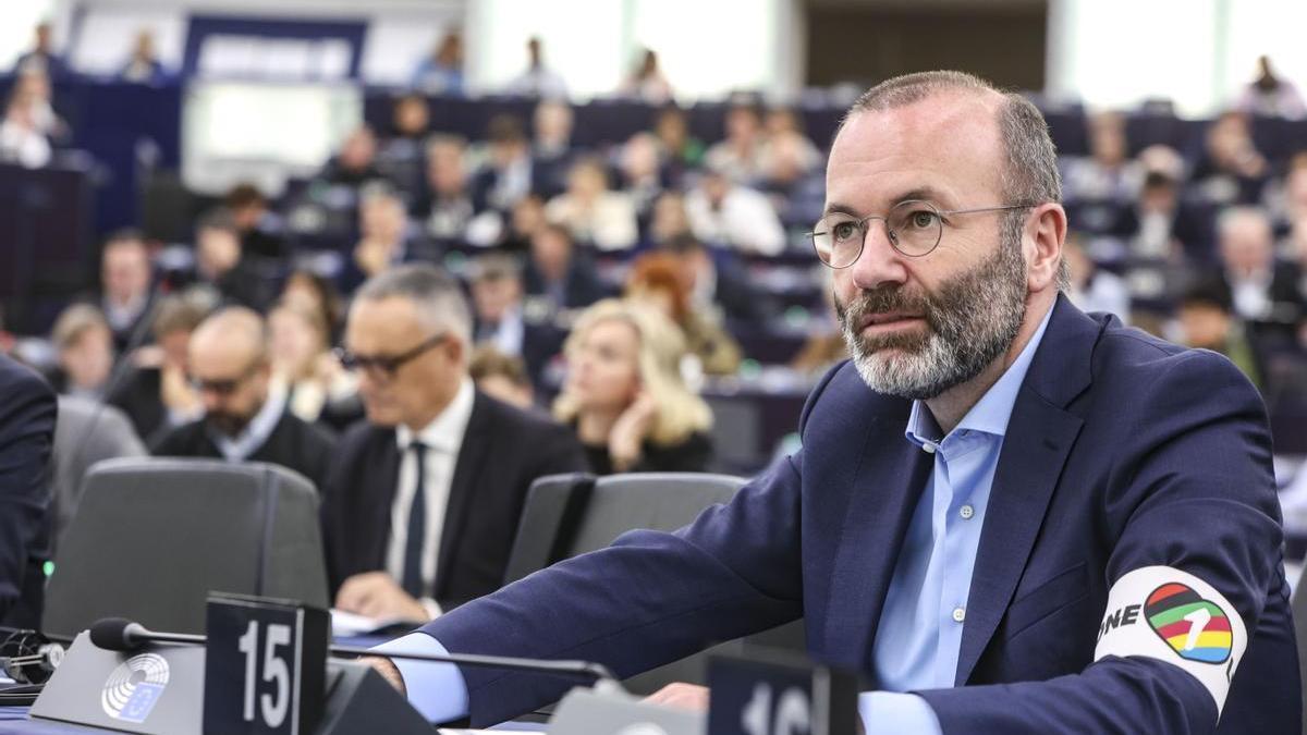 Manfred Weber, líder del Partido Popular Europeo.