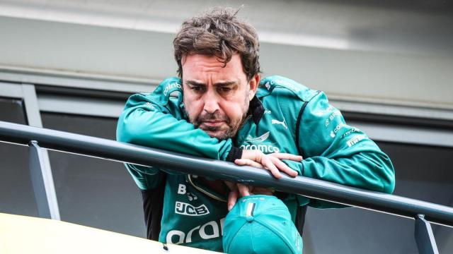 Fernando Alonso, durante un gran premio de la presente temporada.