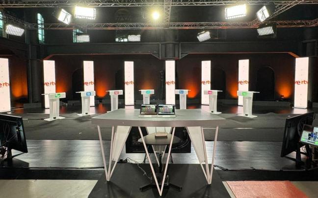 Los partidos exponen sus propuestas en el primer debate de las elecciones vascas