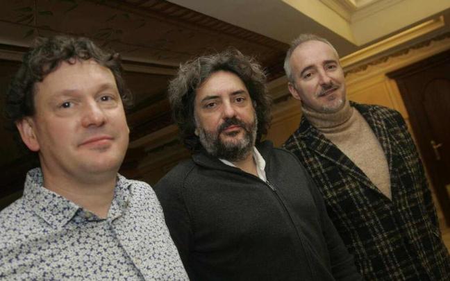 Luis Orduña, Antonio Serrano y Eduardo Moreno en el Principal Luis Orduña, Antonio Serrano y Eduardo Moreno en el Principal