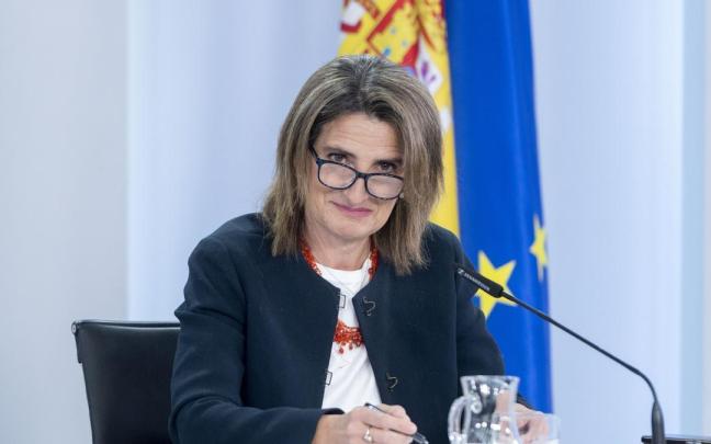 La ministra de Transición Ecológica, Teresa Ribera.