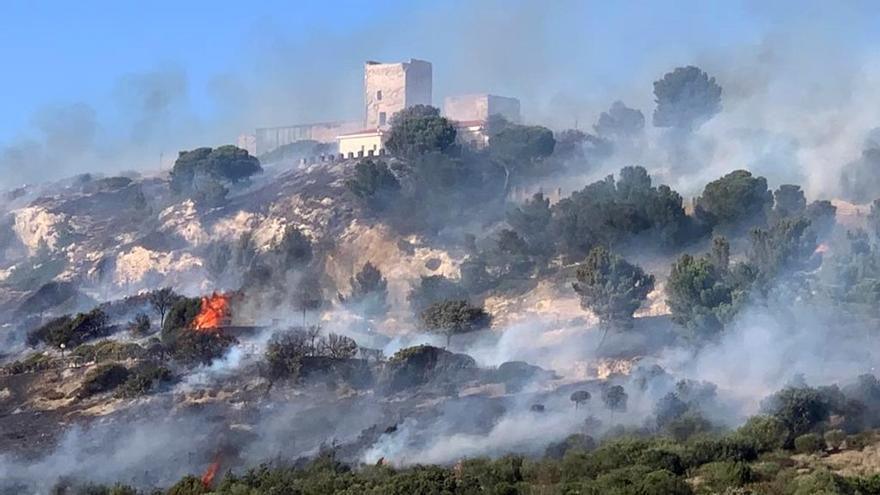 Imagen de archivo de los incendios forestales en Grecia