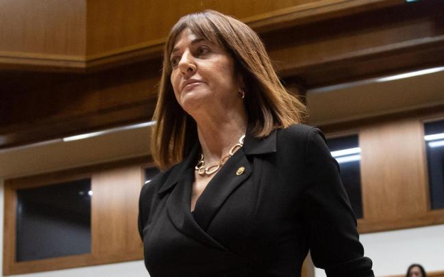 La consejera de Empleo , Idoia Mendia.