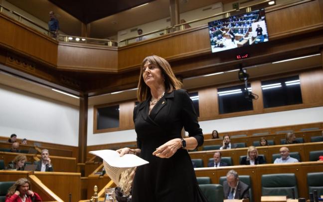 La consejera de Empleo , Idoia Mendia.