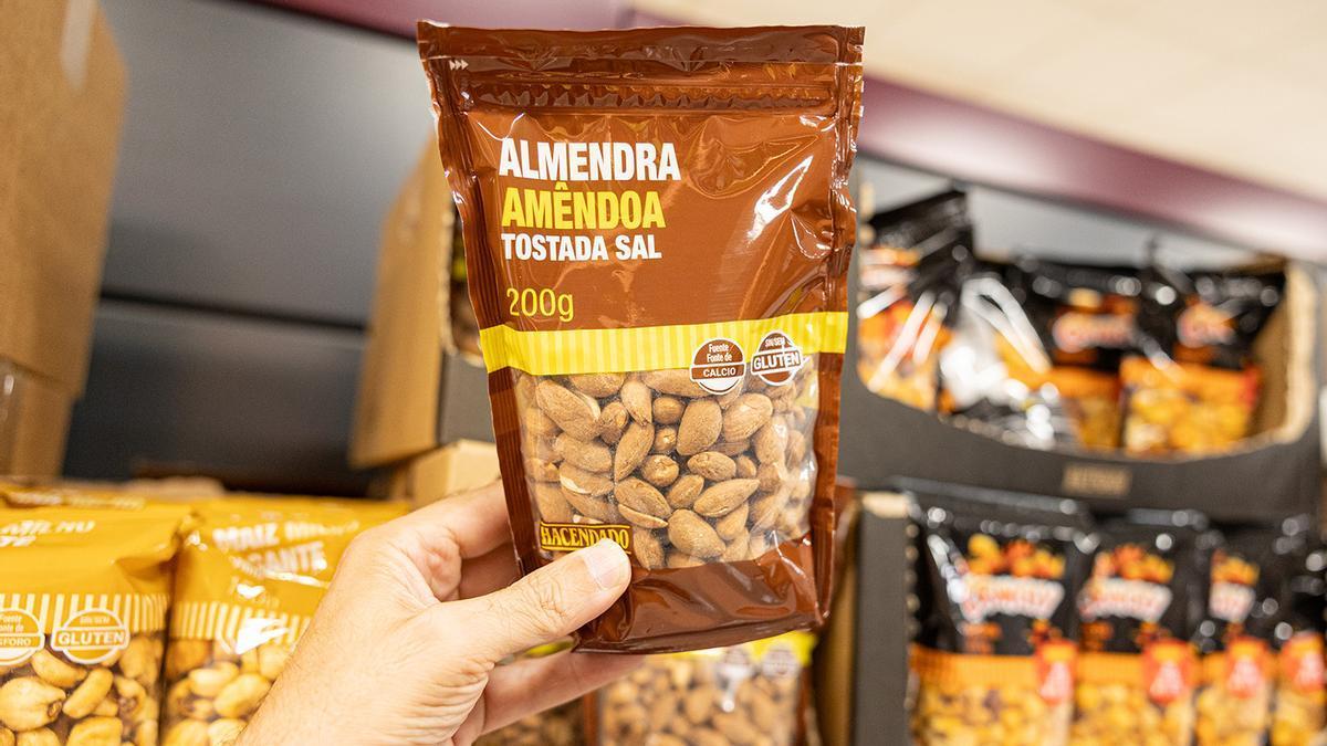 Almendras de Mercadona.