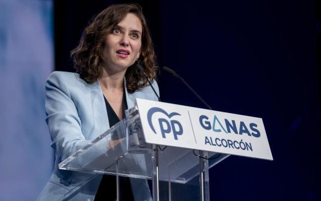 La presidenta de la Comunidad de Madrid y candidata del PP a la reelección, Isabel Díaz Ayuso.