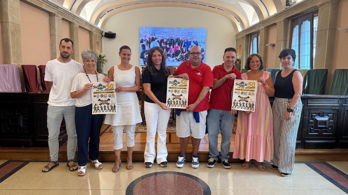 Fanfarre Sugarri conmemora sus 50 años de trayectoria