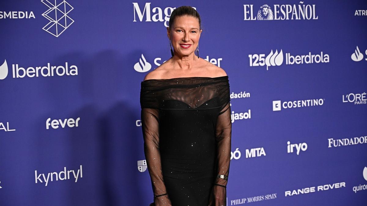Anne Igartiburu, durante la Gala Las Top 100 Mujeres Líderes de este 2026