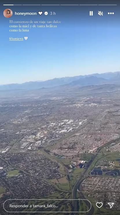 Tamara Falcó ha creado una carpeta destacada llamada "honeymoon"