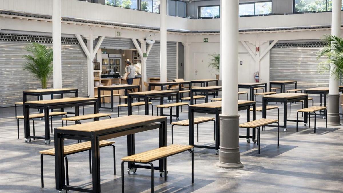 La Merkatu Plaza estará dinamizada con nuevos puestos