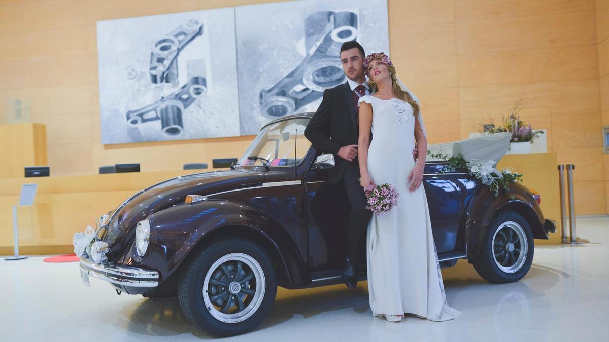 Imagen de una de las primeras ediciones de la feria de novios 'Los muñecos de la tarta' en Ficoba.