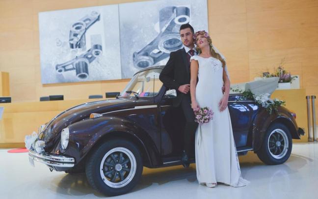 Imagen de una de las primeras ediciones de la feria de novios 'Los muñecos de la tarta' en Ficoba.