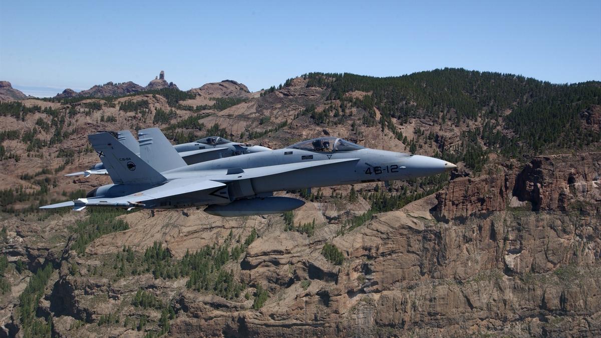 Caza F-18