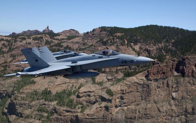 Caza F-18