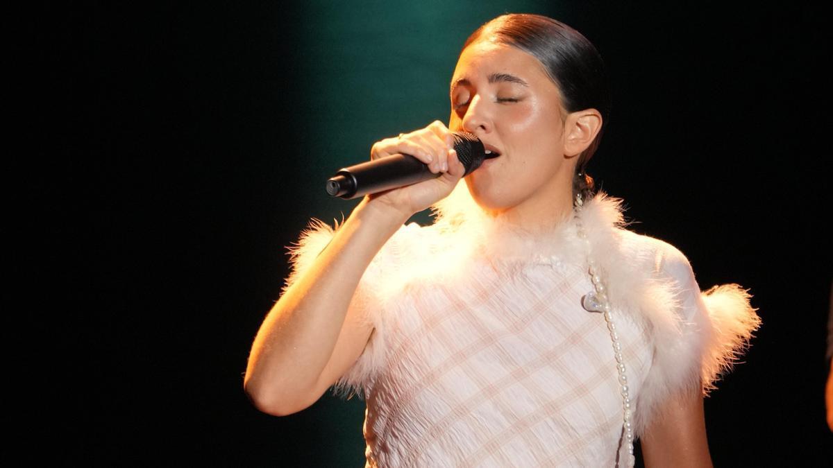 La cantante Izaro Andrés