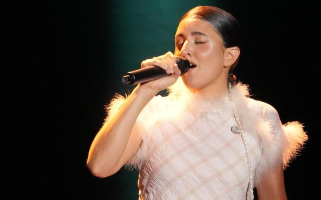 La cantante Izaro Andrés