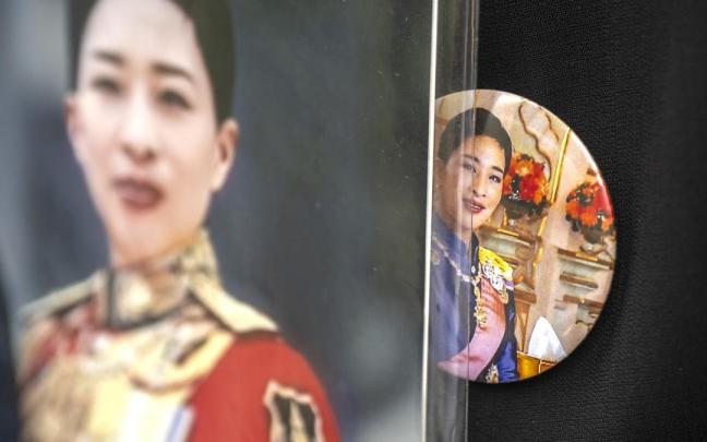 La princesa Bajrakitiyabha Mahidol de Tailandia.