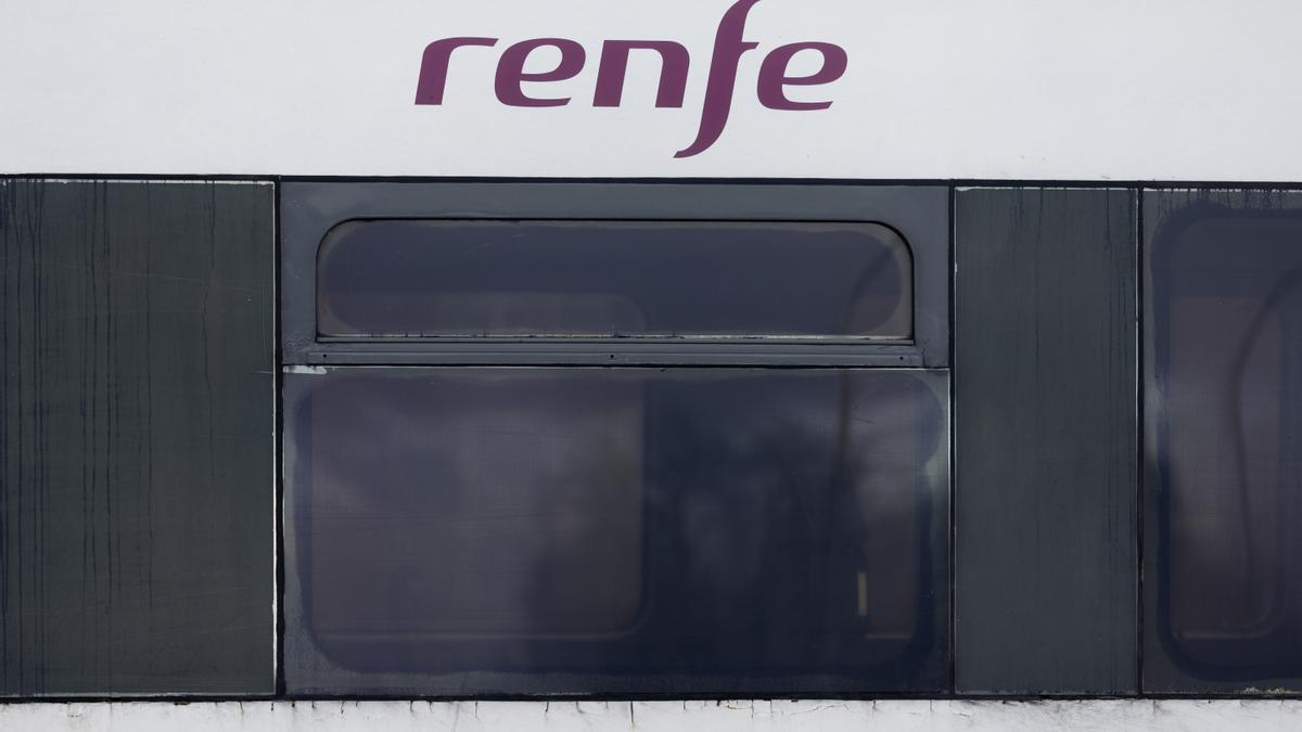 Tren de la red de Cercanías Madrid de Renfe.