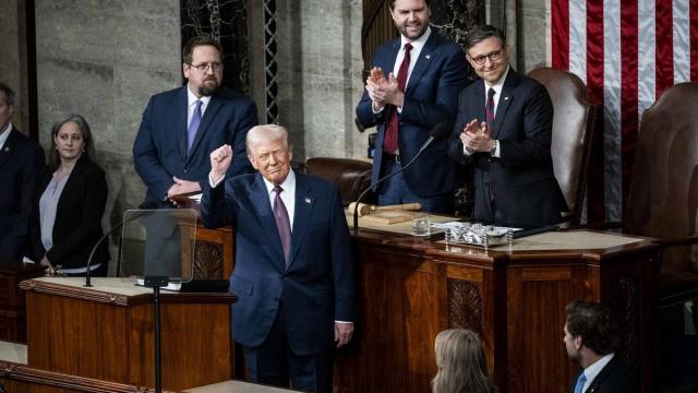 Discurso de Donald Trump ante el Congreso.