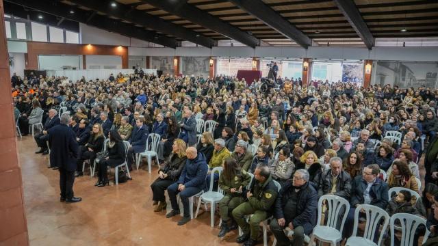 Imagen de archivo de la celebración de la misa funeral en memoria de las víctimas del accidente ferroviario de Adamuz