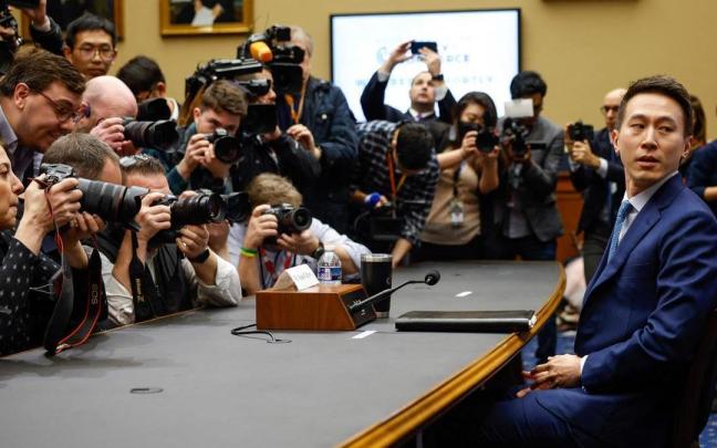 El consejero delegado de TikTok, Shou Zi Chew. El consejero delegado de TikTok, Shou Zi Chew.