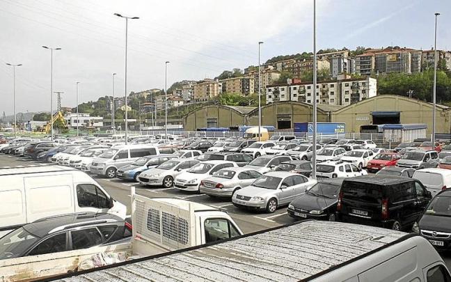 Aparcamiento de Ciriza.