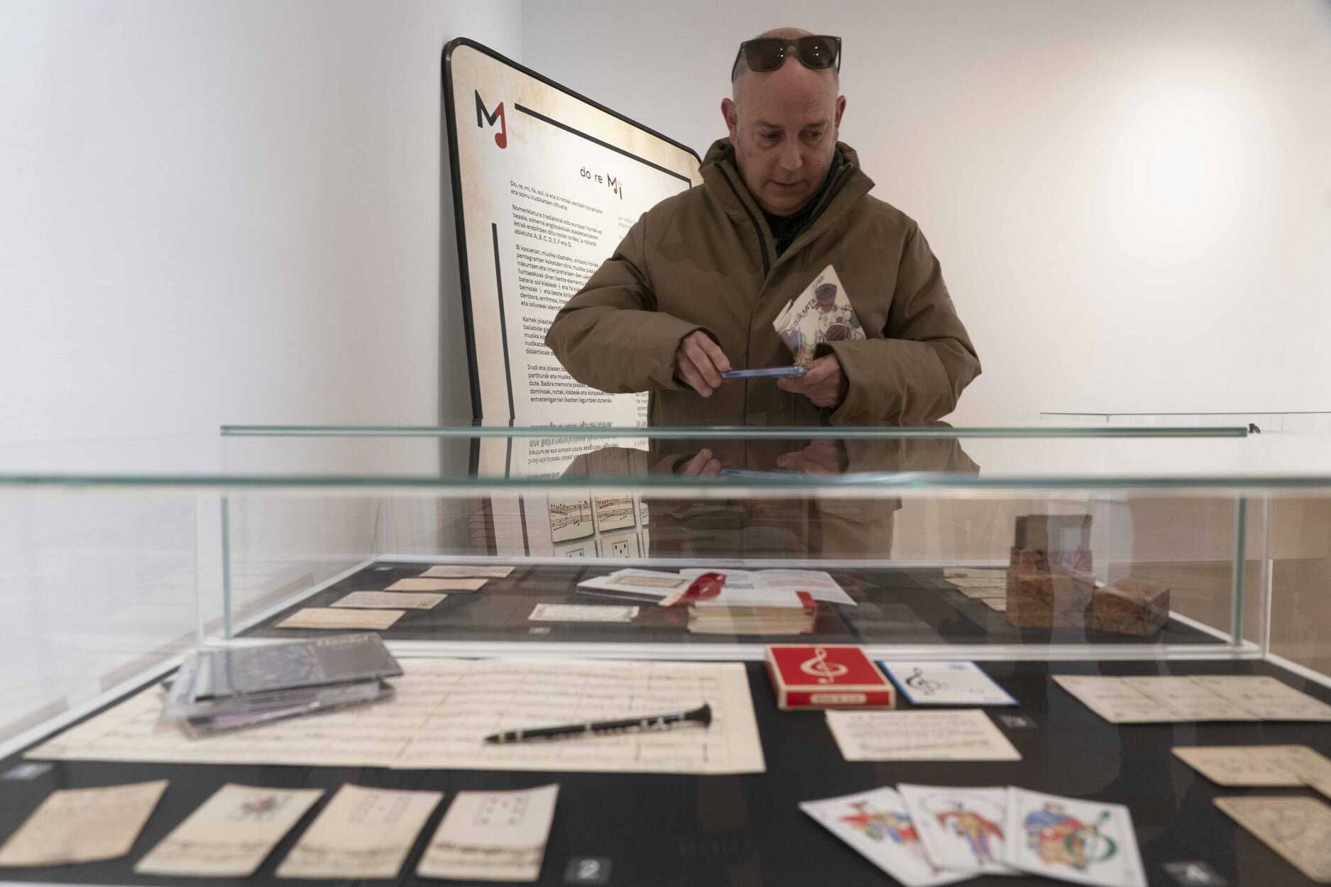 Parte de la exposición ‘Musikarta’.